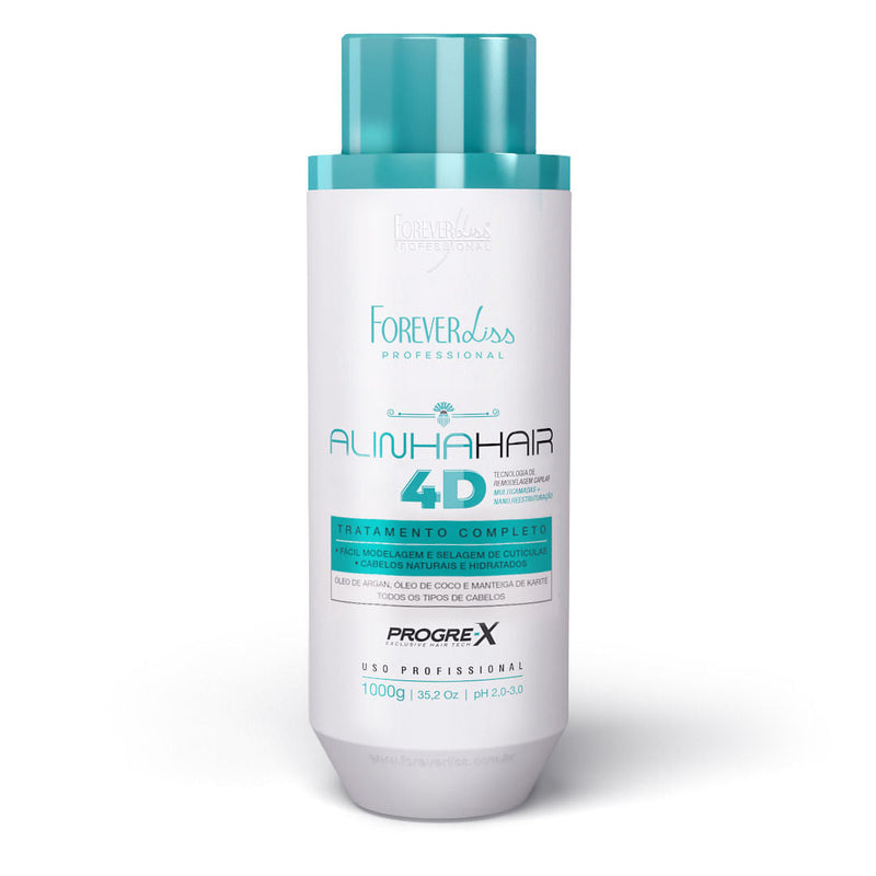 AlinhaHair 4D Realinhamento Capilar Forever Liss 1000g