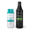 Kit AlinhaHair 4D 300g Realinhamento Completo + Shampoo Detox Forever Liss