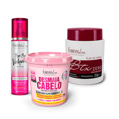 Kit Cabelos Lisos e Saudáveis Forever Liss