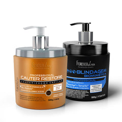 Kit Cauter Restore + Blindagem Biomimética 500g