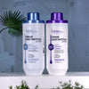 Kit Escova Semi Definitiva Zero 2x1Litro Forever Liss