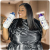 Kit Escova Semi Definitiva Zero 2x1Litro Forever Liss